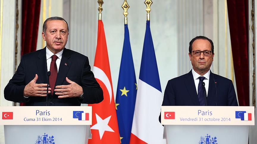 Erdoğan ve Hollande, 2015