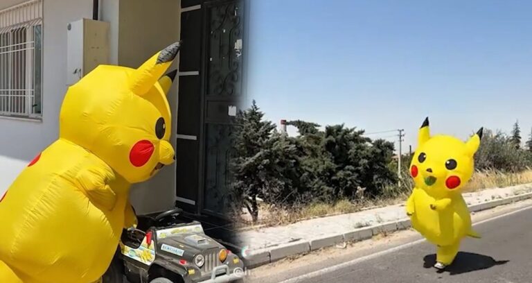 pikachu aksaray mitingine gidiyor O81HKaVj