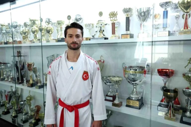 avrupa sampiyonu karateci omer ozerin hedefi dunya sampiyonasinda altin madalya PNnvtli1