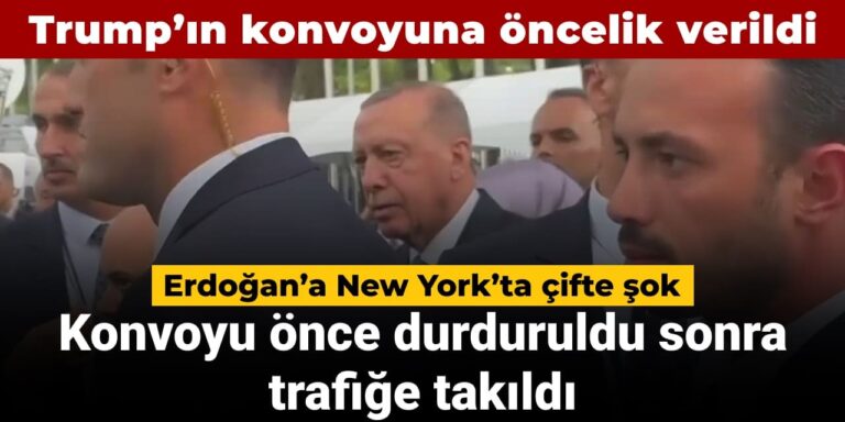 erdogana new yorkta cifte sok konvoyu once durduruldu sonra trafige takildi ZMyzt1nf
