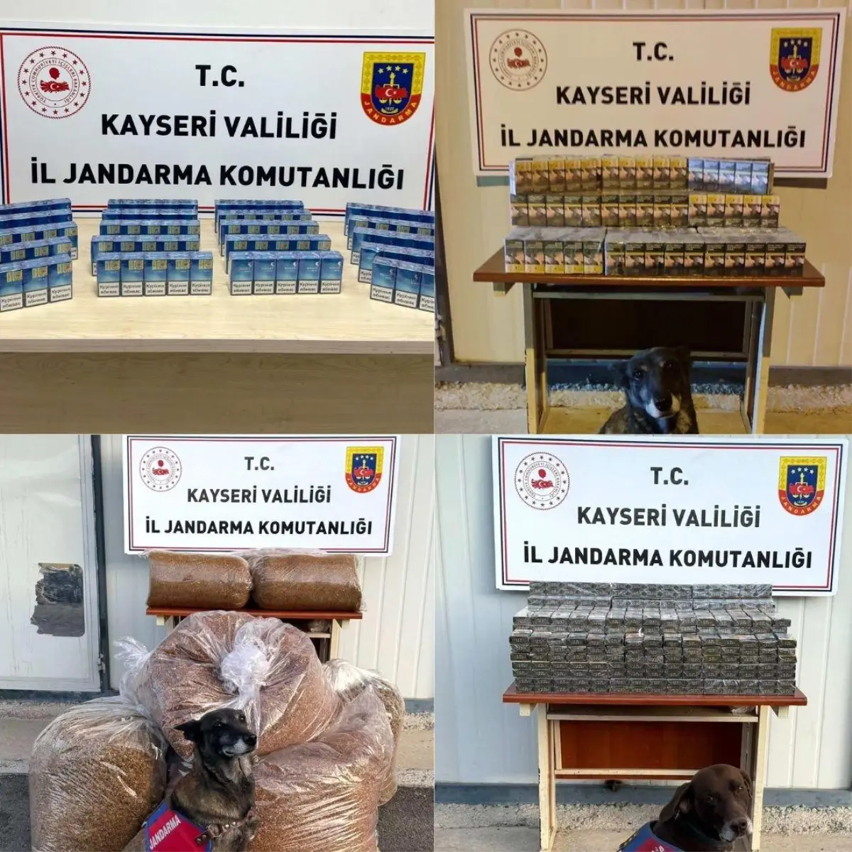 kayseride 2375 paket kacak sigara ele gecirildi pDjuLZeW