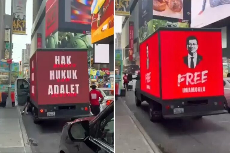new york sokaklarinda imamoglu kamyonu LKeGugXk