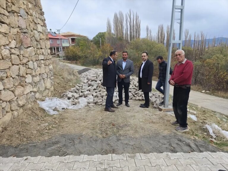 kaymakam kahveci altyapi calismalarini inceledi zc2Xapj4.jpg