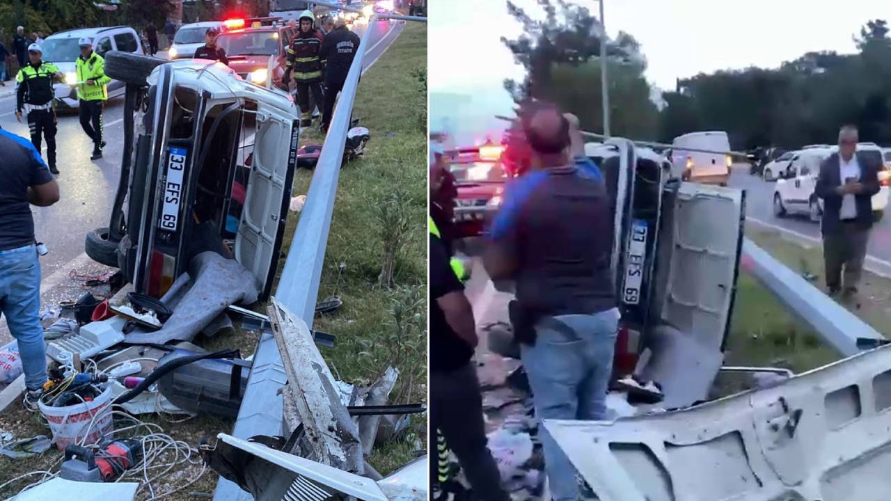 Feci Kaza: Otomobil İkiye Ayrıldı, Yaralılar Hastaneye Kaldırıldı!