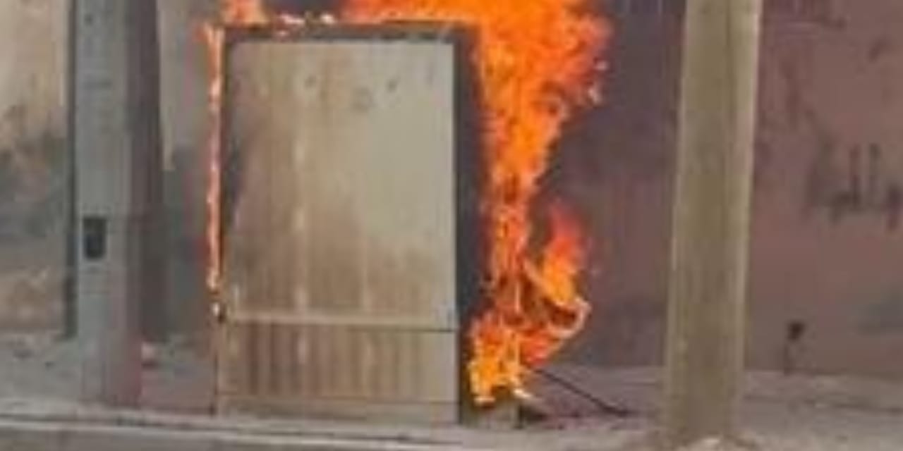 Mardin’de Elektrik Panosunda Patlama: Alevler Mahalleyi Korkuttu